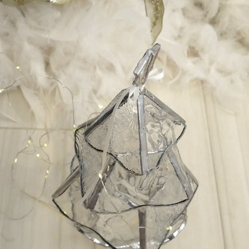 ✴︎:.｡クリアフェアリー・クリスマスツリー② フェアリーライト付き