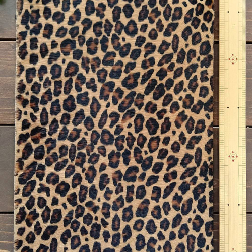 INDIVIDUAL 豹柄 ハラコ  23.5cm