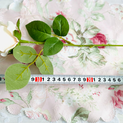 no51. 3 件套，玫瑰、珊瑚、人造花，用於婚禮和插花 第12張的照片