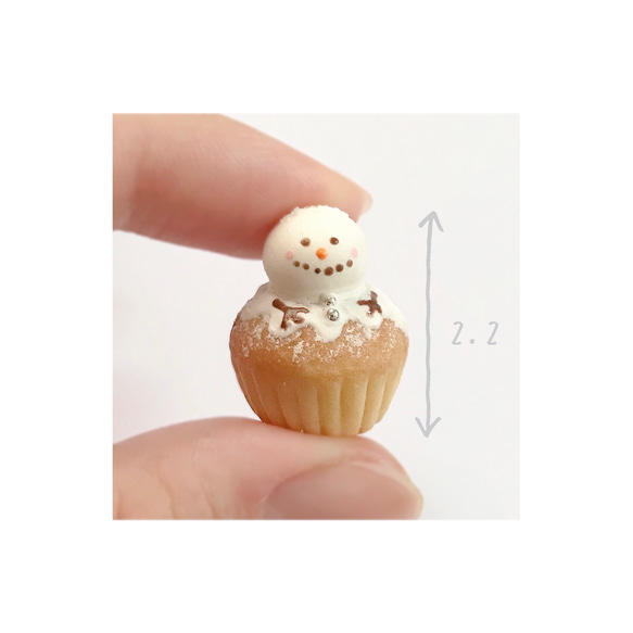 クリスマスカップケーキ⛄️ 3枚目の画像