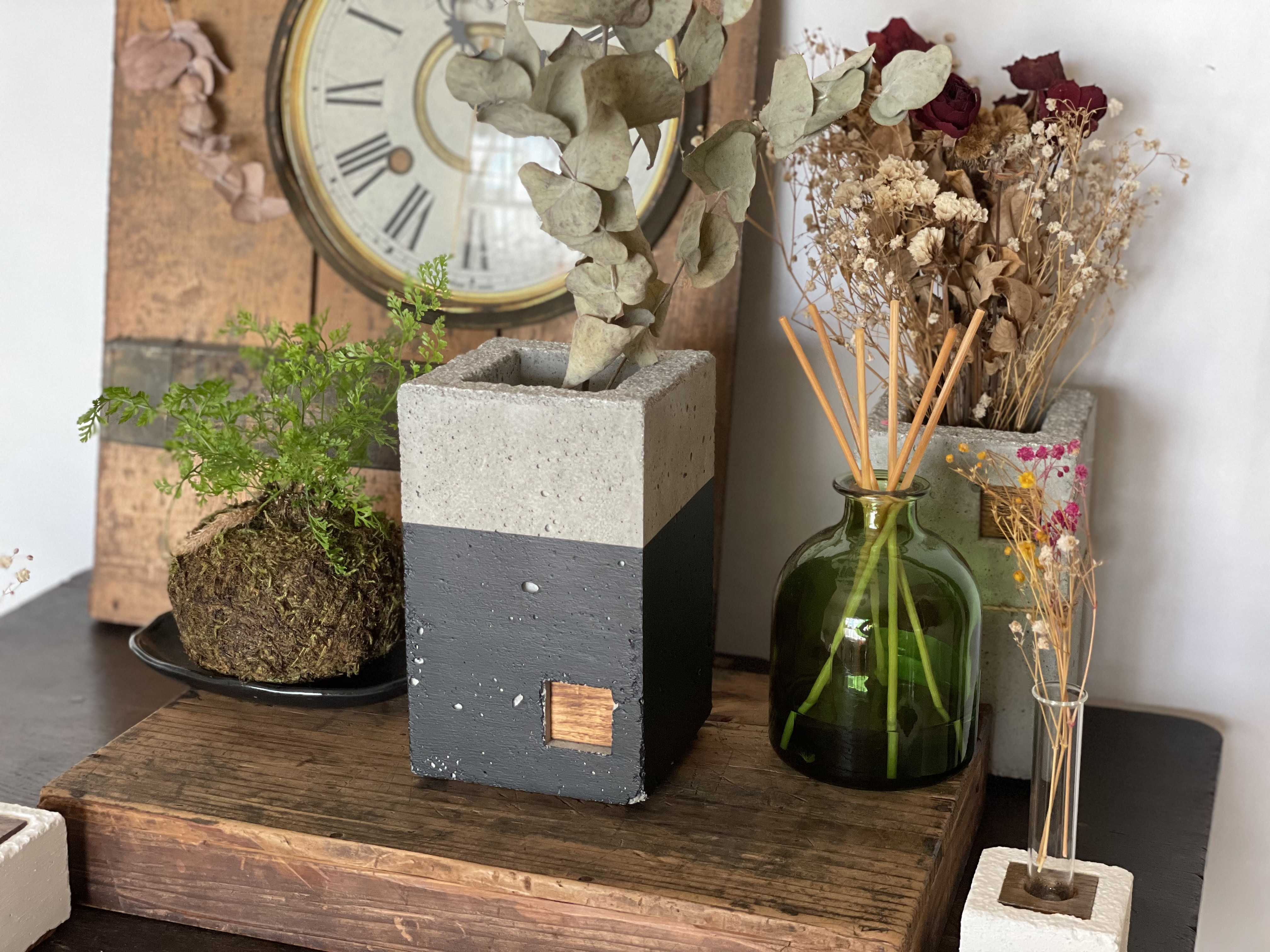 モルタルオブジェ　可愛いカフェ