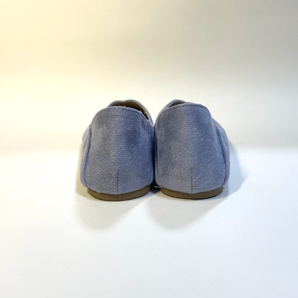 Rakuchin Petanko 2WAY！雙色芭蕾舞鞋（藍灰色 x 黑色）23.5cm / 24.0cm 第5張的照片