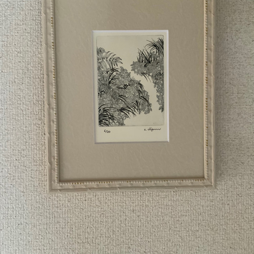 絵画　カラー銅版画　額装品 絵画 カラー銅版画 額装品 【公式通販】