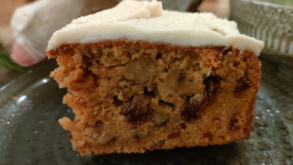 人気のグルテンフリーの米粉キャロットスパイスケーキ 3枚目の画像