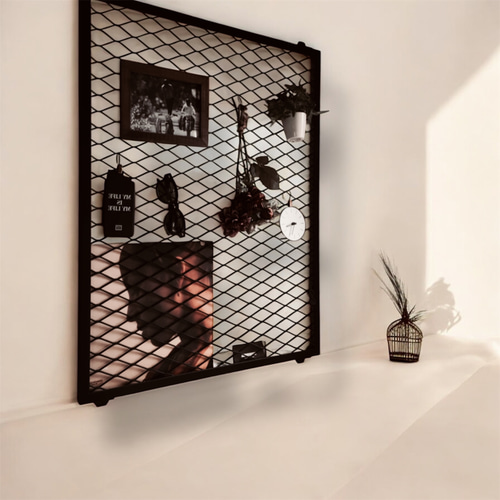 壁掛け ウォールラック エキスパンドメタル 壁掛けラック・ウォール