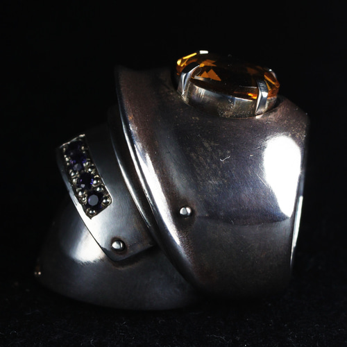 2.55ct シトリン アーマーリング 4号 指輪・リング AONO 通販