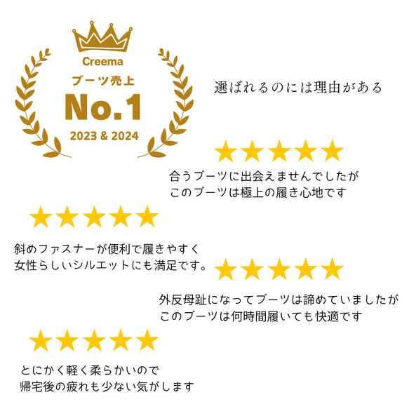 履いてる方が心地いい♪極上の履き心地で防滑底も選べる♪【返品・交換可】大丈夫、これなら履ける♪楽々ブーツBL♪日本製 5枚目の画像
