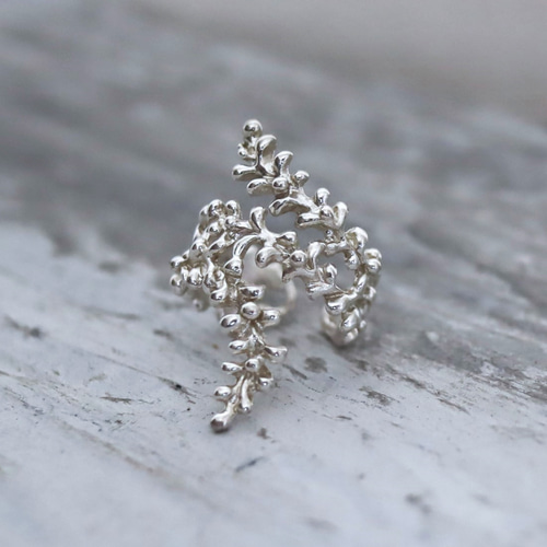 霜雫SV925フリーリング 指輪・リング Hibica 通販 10751623｜Creema