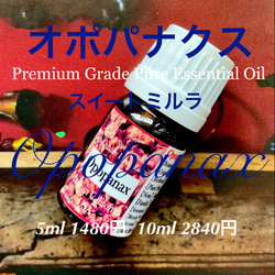 スイートミルラ(オポポナックス）精油5ml 2枚目の画像