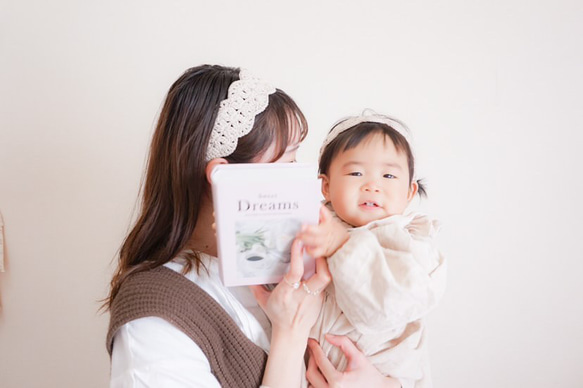[Mocomo coband] 嬰兒髮帶 兒童髮帶 髮帶 鉤針編織 鉤針 嬰兒禮物 第16張的照片