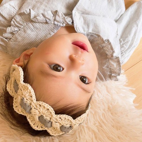 【完売】♡♡ヘアバンド★三つ編みリボン★ベビー ribon band】リボン ベビーヘアバンド キッズヘアバンド ヘアバンド