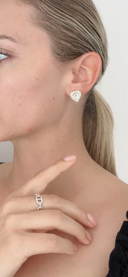 ハートピアス スターリングシルバー925 ギフトボックス付 アクセサリー レディース 人気 プレゼント