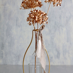 【ゴールドビバーナム】｜アーティフィシャルフラワー 花瓶アレンジ| 冬｜ギフト・インテリア雑貨 5枚目の画像
