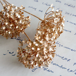 【ゴールドビバーナム】｜アーティフィシャルフラワー 花瓶アレンジ| 冬｜ギフト・インテリア雑貨 9枚目の画像