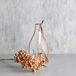 【ゴールドビバーナム】｜アーティフィシャルフラワー 花瓶アレンジ| 冬｜ギフト・インテリア雑貨 8枚目の画像