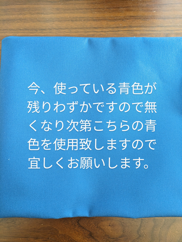 【受注制作】日本製11号帆布のポーチ(7color) 10枚目の画像