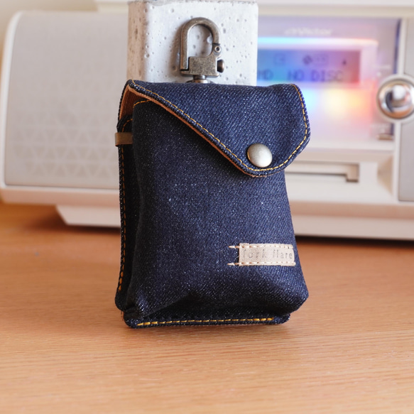 glo case pouch type7 hyper or pro Okayama denim Sanada string 第1張的照片