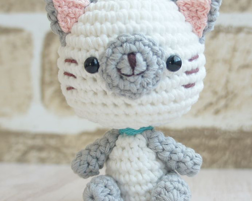 受注製作品【NEW】シャム猫さんあみぐるみ - Mignon Minette