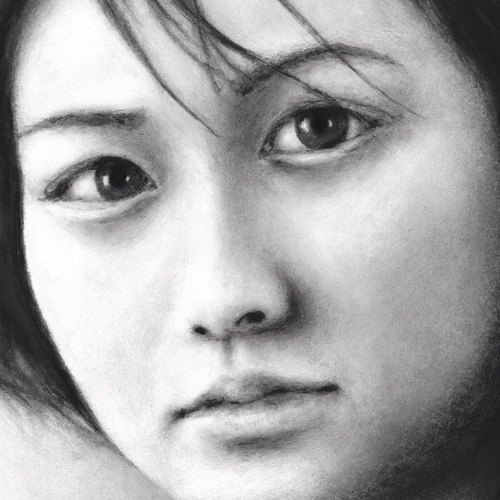 洞察する瞳（鉛筆・木炭・その他） 絵画 平井宏明 通販 10781501