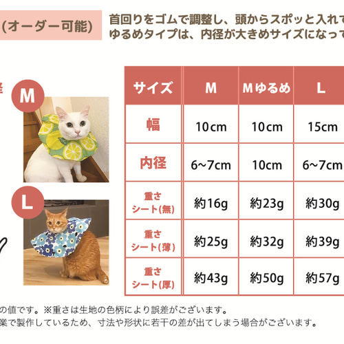 超ソフト【ネコザベスカラー】Mサイズ エリザベスカラー 猫 防水 超