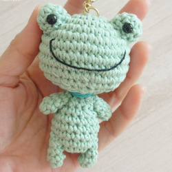 手のひらサイズの、シャム猫さんキーホルダー（グレータイプ