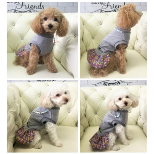 らむねこ犬服ハンドメイドワンピース らむねこ様専用犬服ハンドメイドワンピース （犬服ワンピース