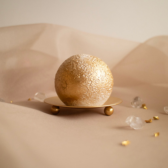 No.1101 アロマストーン✩.*˚フラワームーンサシェ (シンデレラカラー