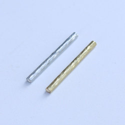 鎚目模様の真鍮カトラリーレスト［　slim　］ 2枚目の画像