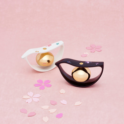 ことりん　らでん　桜　白 1枚目の画像