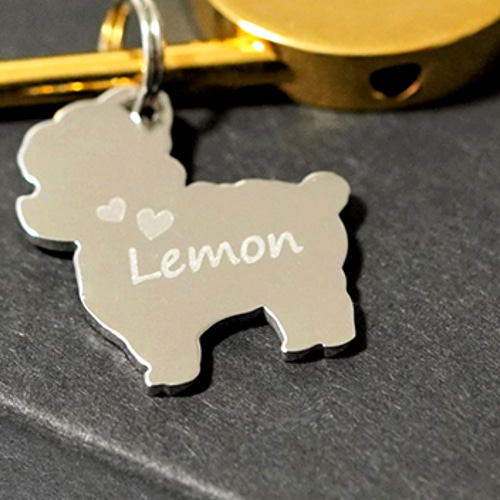 もこもこ・トイプードル♡キーホルダー◇プレゼントに最適・ラッピング