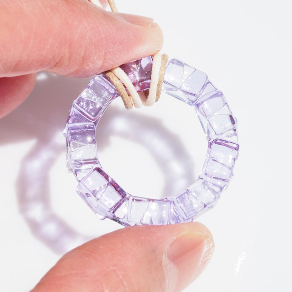 [特殊]玻璃戒指“戒指[Rei]”項鍊 第4張的照片