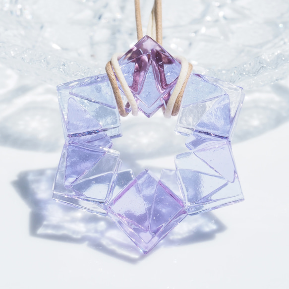 [特別]水晶玻璃“Crystal [Rei]”項鍊 第7張的照片