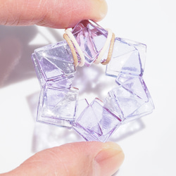 [特別]水晶玻璃“Crystal [Rei]”項鍊 第3張的照片