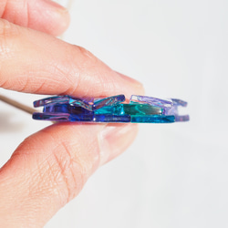 【類型可以選擇！ ] [特價] 水晶玻璃“水晶”項鍊 [可以選擇顏色和繩子長度] [定制] &lt;&lt;免運費&gt;&gt 第5張的照片