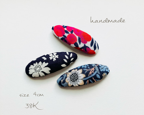 リバティ パッチンピン カペル ウィルトシャー ストロベリーシーフ 4cm