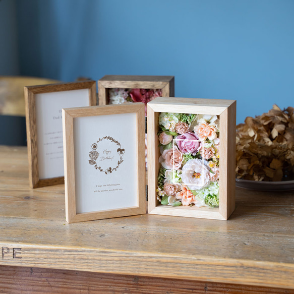 【誕生日】フラワーフォトボックス【贈り物・プレゼントに】 インテリア雑貨・生活道具 その他インテリア雑貨 花・木の実・枝葉・果実 EI1198429929(9224円)