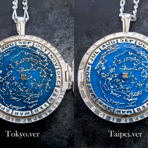 ロケットペンダント〜Planisphere〜 ネックレス・ペンダント small