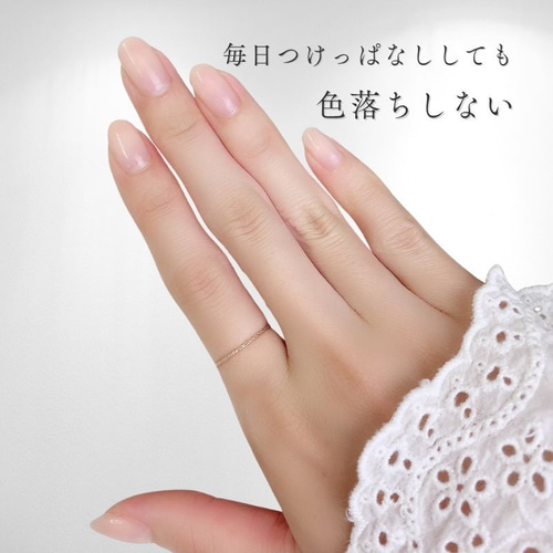 [K10] PG キラキラカット☆ピンキーリング　3号 K10PG ダイヤモンド ピンキーリング|festaria Online Shop(フェスタ