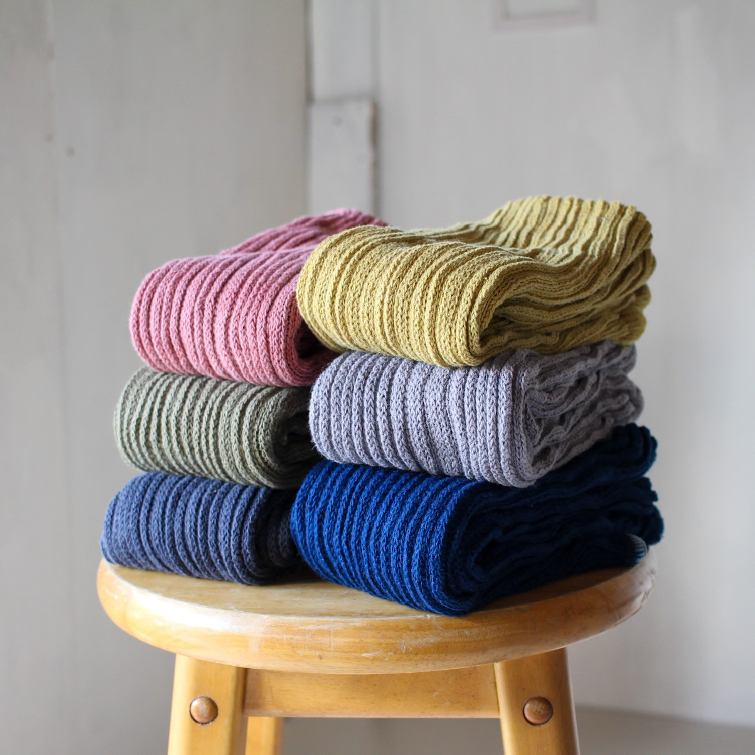 【選べる2点セット】草木染め　oMamori レッグウォーマー / 6カラー