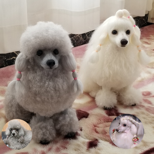 受注制作 羊毛フェルト オーダーメイド サイズ25㎝ メモリアル ペット