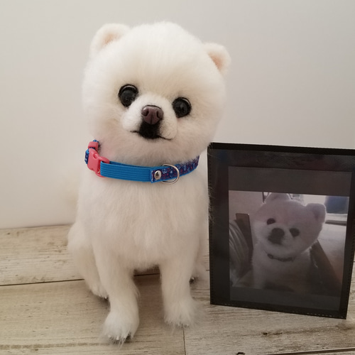 受注制作 羊毛フェルト オーダーメイド サイズ25㎝ メモリアル ペット