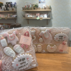 出産祝い＊ベビーギフト　アイシングクッキー 3枚目の画像