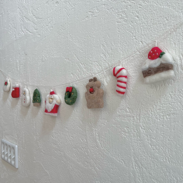 なが〜いクリスマスガーランド 4枚目の画像
