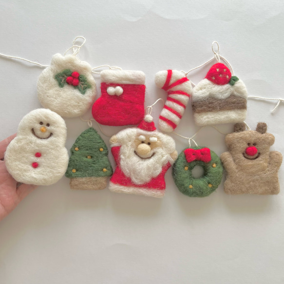 なが〜いクリスマスガーランド 6枚目の画像