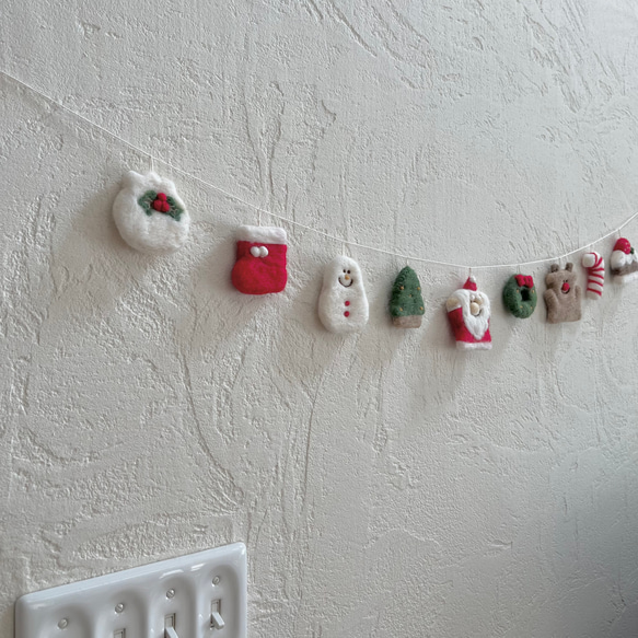 なが〜いクリスマスガーランド 3枚目の画像
