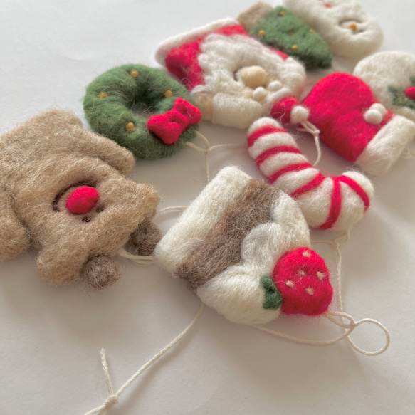 なが〜いクリスマスガーランド 7枚目の画像