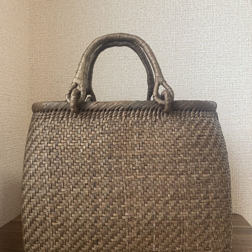 胡桃 胡桃籠バッグ 手作り クルミかごバッグ 網代編み くるみ 胡桃 胡桃籠バッグ 手作り クルミかごバッグ 網代編み くるみ