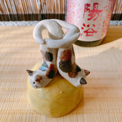 [聖誕禮物] 一個看起來像三個拿著松鼠的 Sunekosuri 的酒杯。 第4張的照片