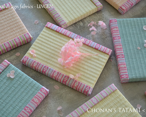 組合せ自由【オリジナル】ひな祭りにピッタリなミニ畳（小）｜おひな様