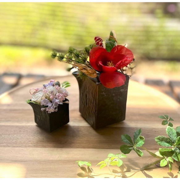 角型醤油差し・ミニ　狭口　ミルクポット　モノトーン　おうちカフェ 14枚目の画像